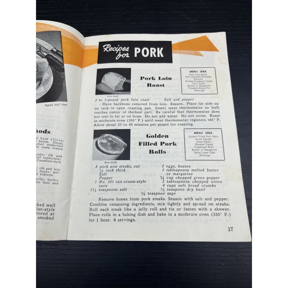 Lets Cook Meat Recipes Youll Like 1953 Vintage Cookbook‎ Livestock Meat Board